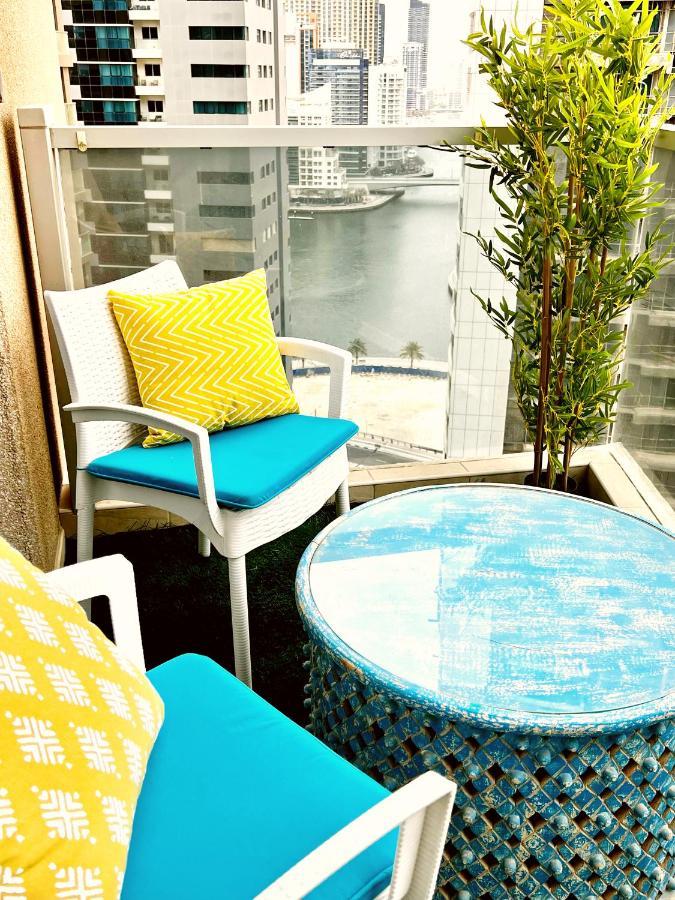 Newly Renovated Marina & Sea View Family Condo Dubaj Kültér fotó