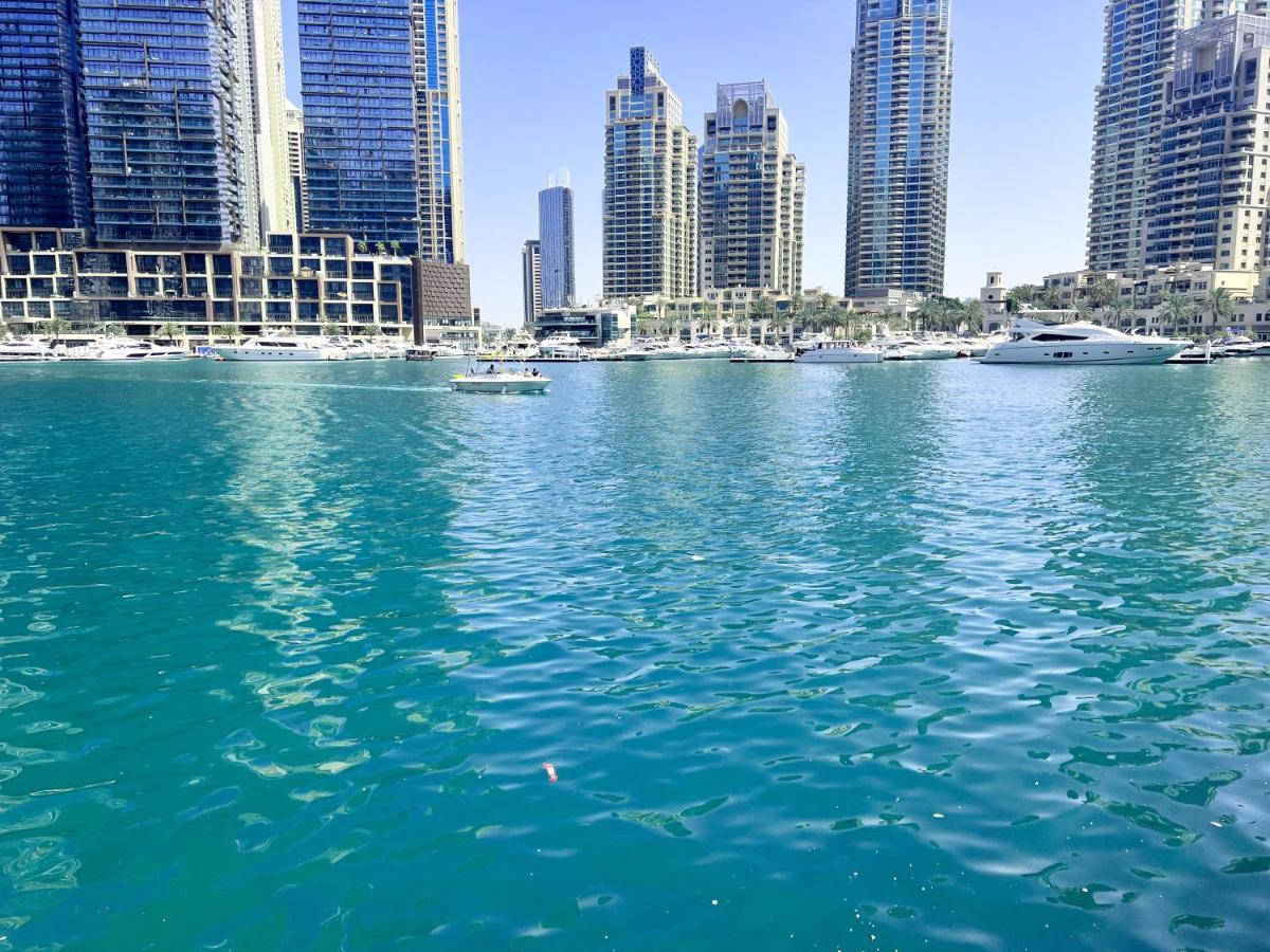 Newly Renovated Marina & Sea View Family Condo Dubaj Kültér fotó