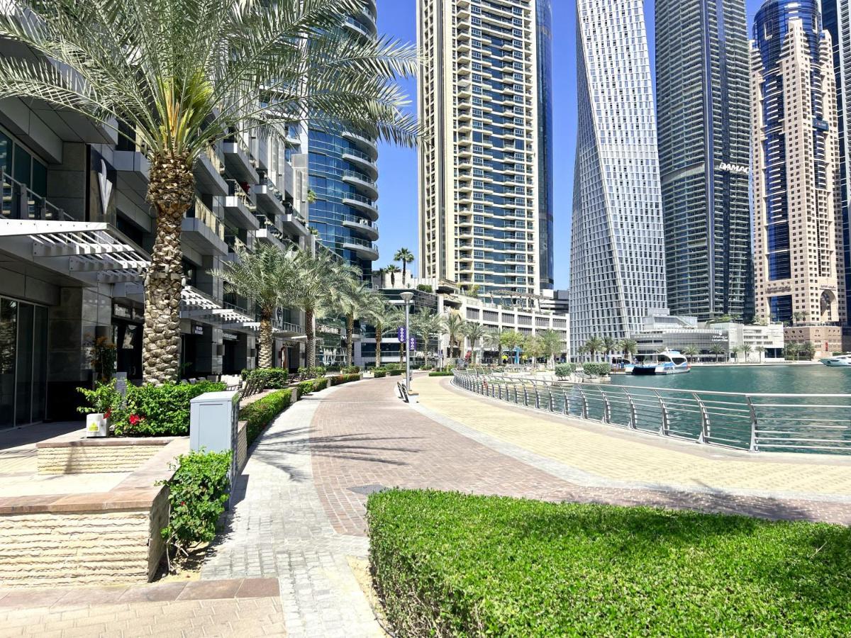 Newly Renovated Marina & Sea View Family Condo Dubaj Kültér fotó