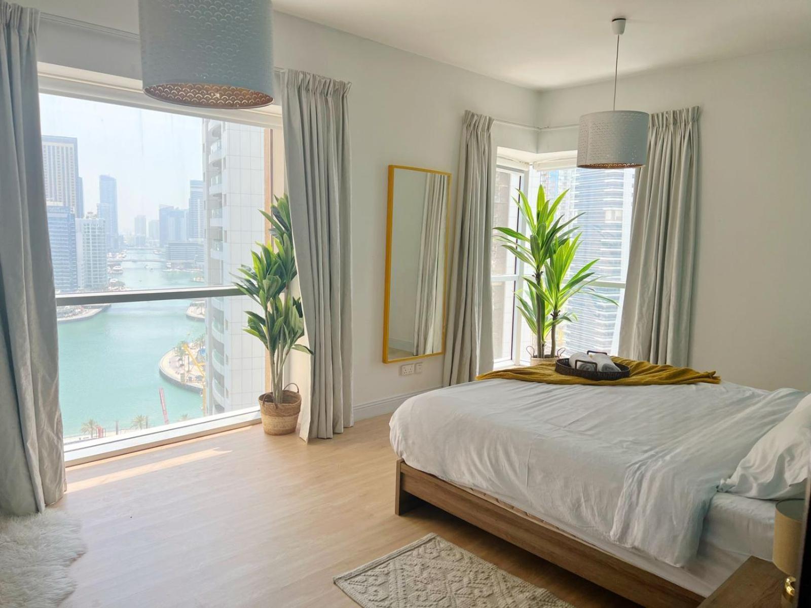 Newly Renovated Marina & Sea View Family Condo Dubaj Kültér fotó